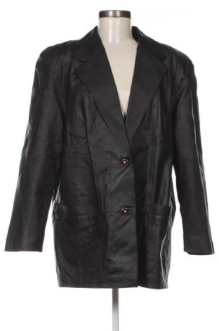 Damen Lederjacke, Größe L, Farbe Schwarz, Preis 14,32 €