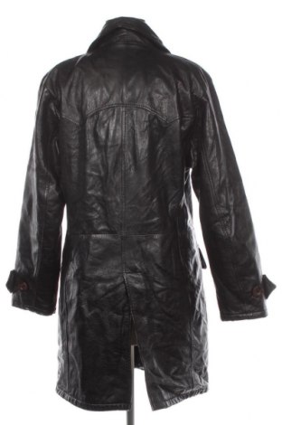 Дамско кожено яке, Размер L, Цвят Черен, Цена 73,83 лв.
