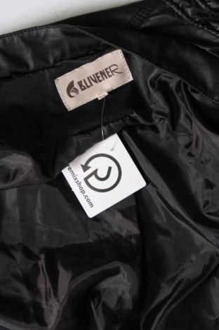 Γυναικείο δερμάτινο μπουφάν, Μέγεθος XS, Χρώμα Μαύρο, Τιμή 30,31 €