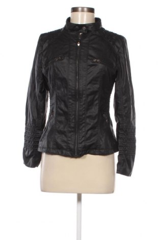 Damen Lederjacke, Größe XS, Farbe Schwarz, Preis 28,30 €