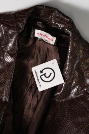 Dámská kožená bunda , Velikost M, Barva Hnědá, Cena  636,00 Kč
