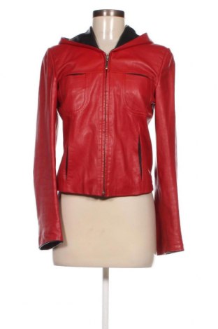 Damen Lederjacke, Größe M, Farbe Rot, Preis € 54,74