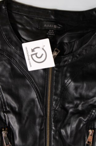 Dámská kožená bunda  Amisu, Velikost S, Barva Černá, Cena  619,00 Kč