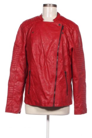 Dámska kožená bunda  C&A, Veľkosť L, Farba Červená, Cena  23,61 €