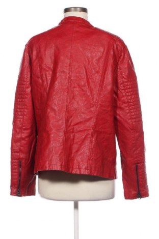 Γυναικείο δερμάτινο μπουφάν C&A, Μέγεθος L, Χρώμα Κόκκινο, Τιμή 25,76 €