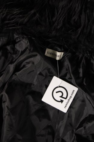 Γυναικείο δερμάτινο μπουφάν Clockhouse, Μέγεθος S, Χρώμα Μαύρο, Τιμή 56,26 €