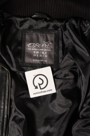 Dámska kožená bunda  Esprit, Veľkosť M, Farba Čierna, Cena  16,00 €
