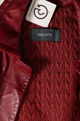 Geacă de piele pentru femei Gallotti, Mărime XL, Culoare Roșu, Preț 759,87 Lei