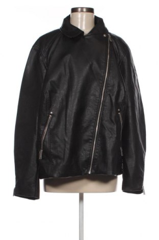 Damen Lederjacke H&M, Größe L, Farbe Schwarz, Preis 27,28 €