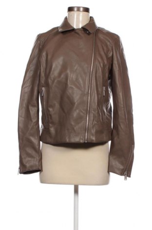 Dámská kožená bunda  H&M, Velikost L, Barva Hnědá, Cena  211,00 Kč