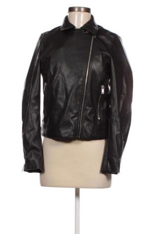 Damen Lederjacke H&M, Größe S, Farbe Schwarz, Preis 28,99 €