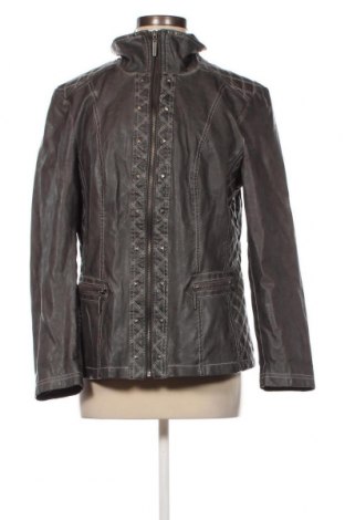 Dámska kožená bunda  Lisa Tossa, Veľkosť XL, Farba Sivá, Cena  15,42 €