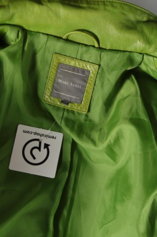 Γυναικείο δερμάτινο μπουφάν Marc Aurel, Μέγεθος M, Χρώμα Πράσινο, Τιμή 142,89 €