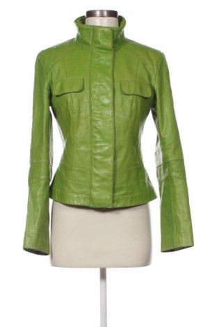 Γυναικείο δερμάτινο μπουφάν Marc Aurel, Μέγεθος M, Χρώμα Πράσινο, Τιμή 118,60 €