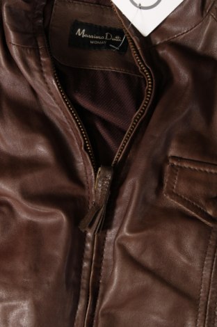 Dámská kožená bunda  Massimo Dutti, Velikost M, Barva Hnědá, Cena  2 182,00 Kč