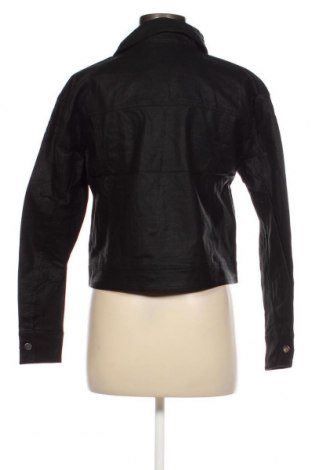 Γυναικείο δερμάτινο μπουφάν NA-KD, Μέγεθος S, Χρώμα Μαύρο, Τιμή 17,81 €