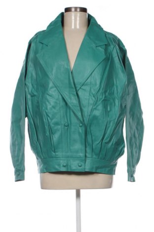 Damen Lederjacke Nasty Gal, Größe XS, Farbe Grün, Preis 26,72 €