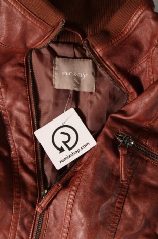 Dámská kožená bunda  Orsay, Velikost M, Barva Hnědá, Cena  469,00 Kč