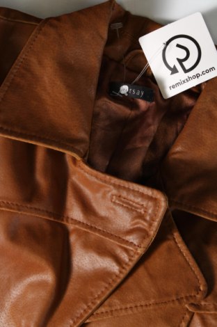 Dámska kožená bunda  Orsay, Veľkosť S, Farba Hnedá, Cena  32,76 €