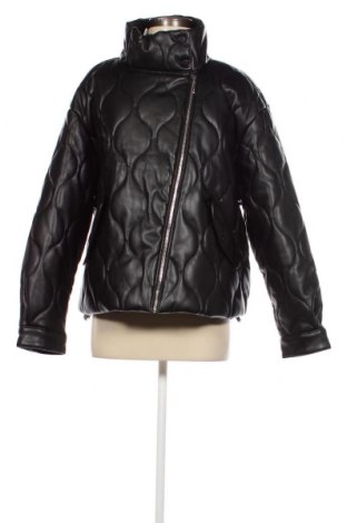Dámska kožená bunda  Pimkie, Veľkosť L, Farba Čierna, Cena  23,21 €