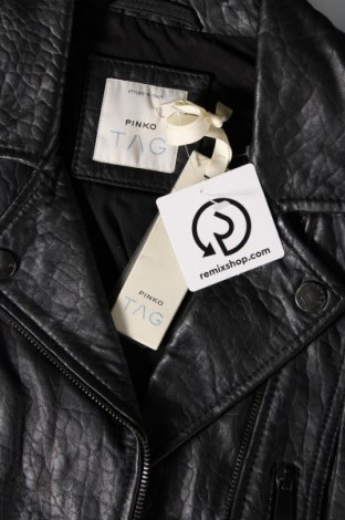 Dámska kožená bunda  Pinko, Veľkosť S, Farba Čierna, Cena  531,96 €