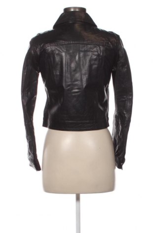 Γυναικείο δερμάτινο μπουφάν Pinko, Μέγεθος S, Χρώμα Μαύρο, Τιμή 531,96 €