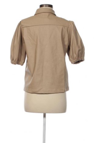 Dámska kožená bunda  VILA, Veľkosť M, Farba Béžová, Cena  16,44 €