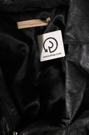 Damen Lederjacke Vero Moda, Größe XL, Farbe Grau, Preis 22,27 €
