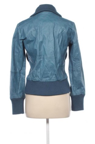 Damen Lederjacke Vero Moda, Größe M, Farbe Blau, Preis € 55,41