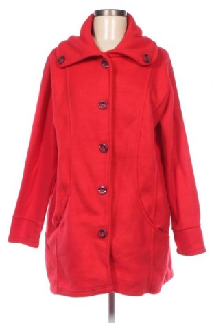 Дамско палто, Размер XL, Цвят Червен, Цена 9,60 лв.