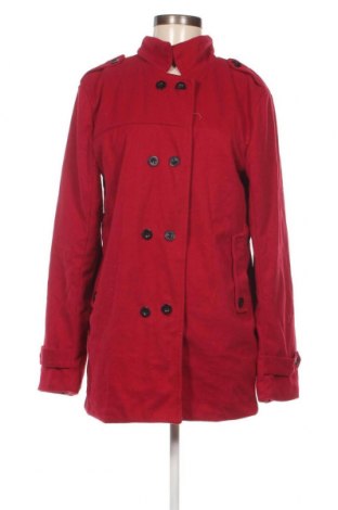 Дамско палто, Размер S, Цвят Червен, Цена 9,63 лв.