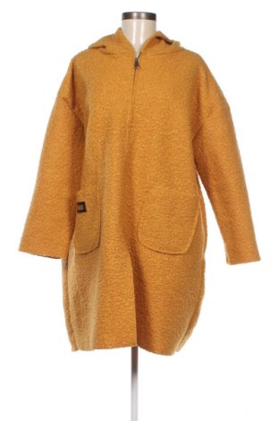 Γυναικείο παλτό Collection, Μέγεθος L, Χρώμα Κίτρινο, Τιμή 20,30 €