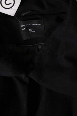 Дамско палто Dorothy Perkins, Размер XXL, Цвят Черен, Цена 19,98 лв.