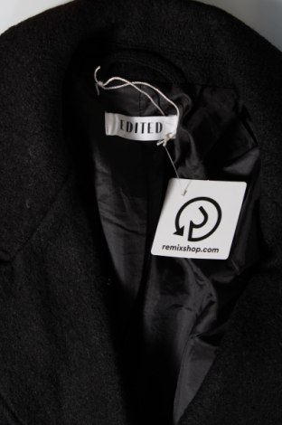Дамско палто Edited, Размер M, Цвят Черен, Цена 112,86 лв.