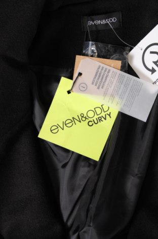 Γυναικείο παλτό Even&Odd, Μέγεθος XXL, Χρώμα Μαύρο, Τιμή 31,03 €