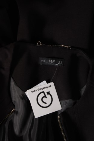 Palton de femei F&F, Mărime S, Culoare Negru, Preț 210,53 Lei