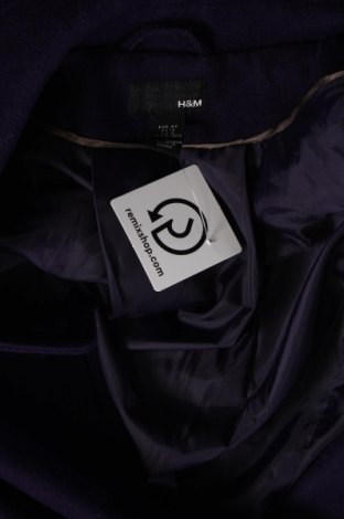 Dámský kabát  H&M, Velikost L, Barva Fialová, Cena  244,00 Kč