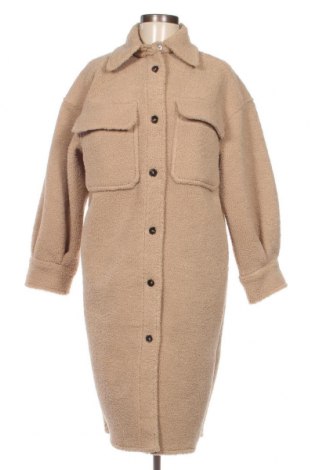 Дамско палто H&M, Размер XS, Цвят Бежов, Цена 107,00 лв.