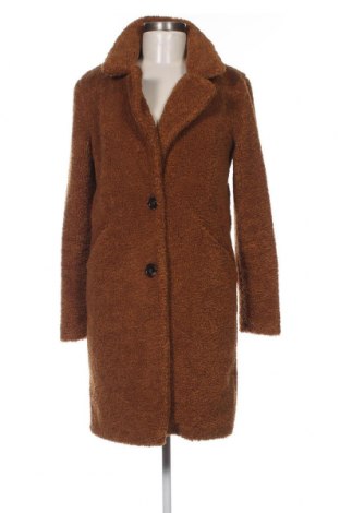 Γυναικείο παλτό Kiabi, Μέγεθος XS, Χρώμα Καφέ, Τιμή 17,87 €