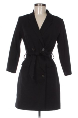 Дамско палто Mango, Размер XS, Цвят Черен, Цена 23,33 лв.