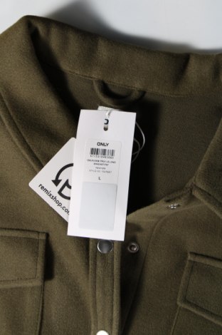 Дамско палто ONLY, Размер L, Цвят Зелен, Цена 36,10 лв.
