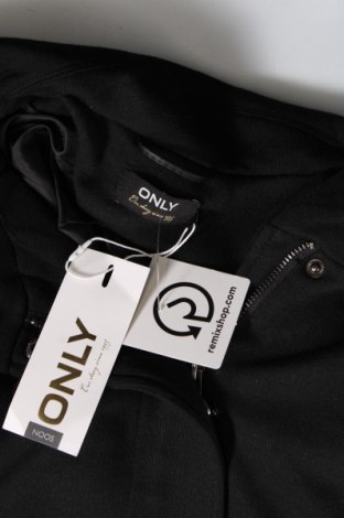 Дамско палто ONLY, Размер XS, Цвят Черен, Цена 30,40 лв.
