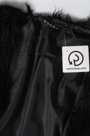 Γυναικείο παλτό Poema, Μέγεθος M, Χρώμα Μαύρο, Τιμή 12,01 €