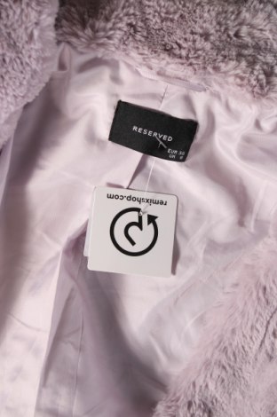 Γυναικείο παλτό Reserved, Μέγεθος S, Χρώμα Βιολετί, Τιμή 66,19 €