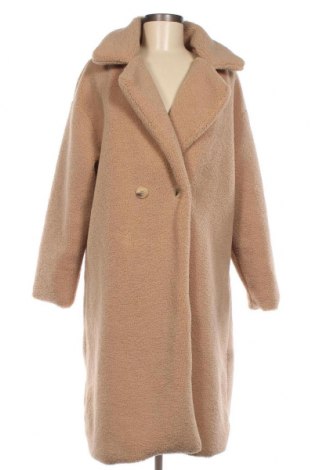 Дамско палто SHEIN, Размер S, Цвят Бежов, Цена 33,17 лв.