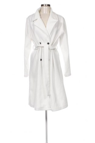 Γυναικείο παλτό SHEIN, Μέγεθος L, Χρώμα Λευκό, Τιμή 25,81 €
