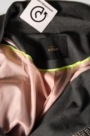 Γυναικείο παλτό TWINSET, Μέγεθος L, Χρώμα Γκρί, Τιμή 92,88 €