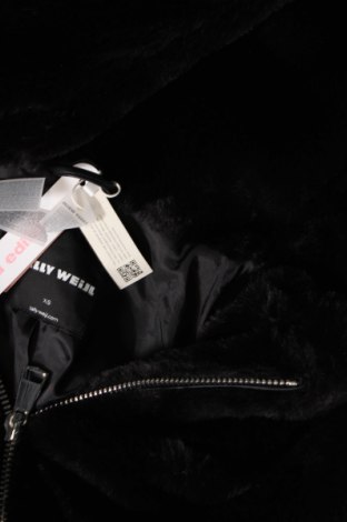 Дамско палто Tally Weijl, Размер XS, Цвят Черен, Цена 49,88 лв.