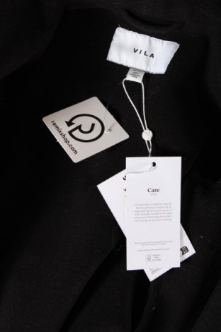 Γυναικείο παλτό VILA, Μέγεθος XS, Χρώμα Μαύρο, Τιμή 28,10 €