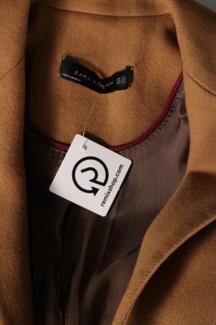 Γυναικείο παλτό Zara, Μέγεθος XS, Χρώμα  Μπέζ, Τιμή 25,06 €